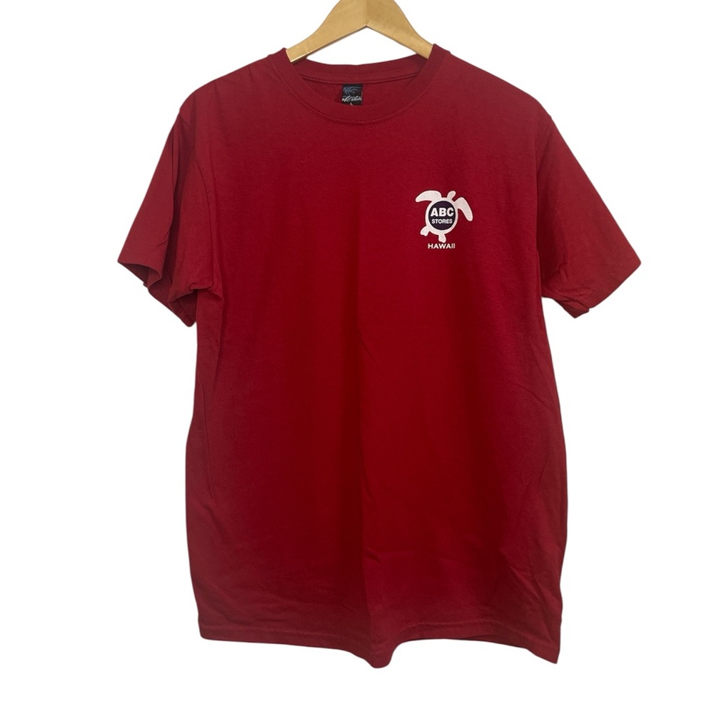 ABC Stores Hawaii Red Logo Graphic Tee L